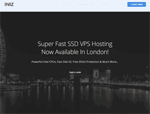 Tablet Screenshot of iniz.com